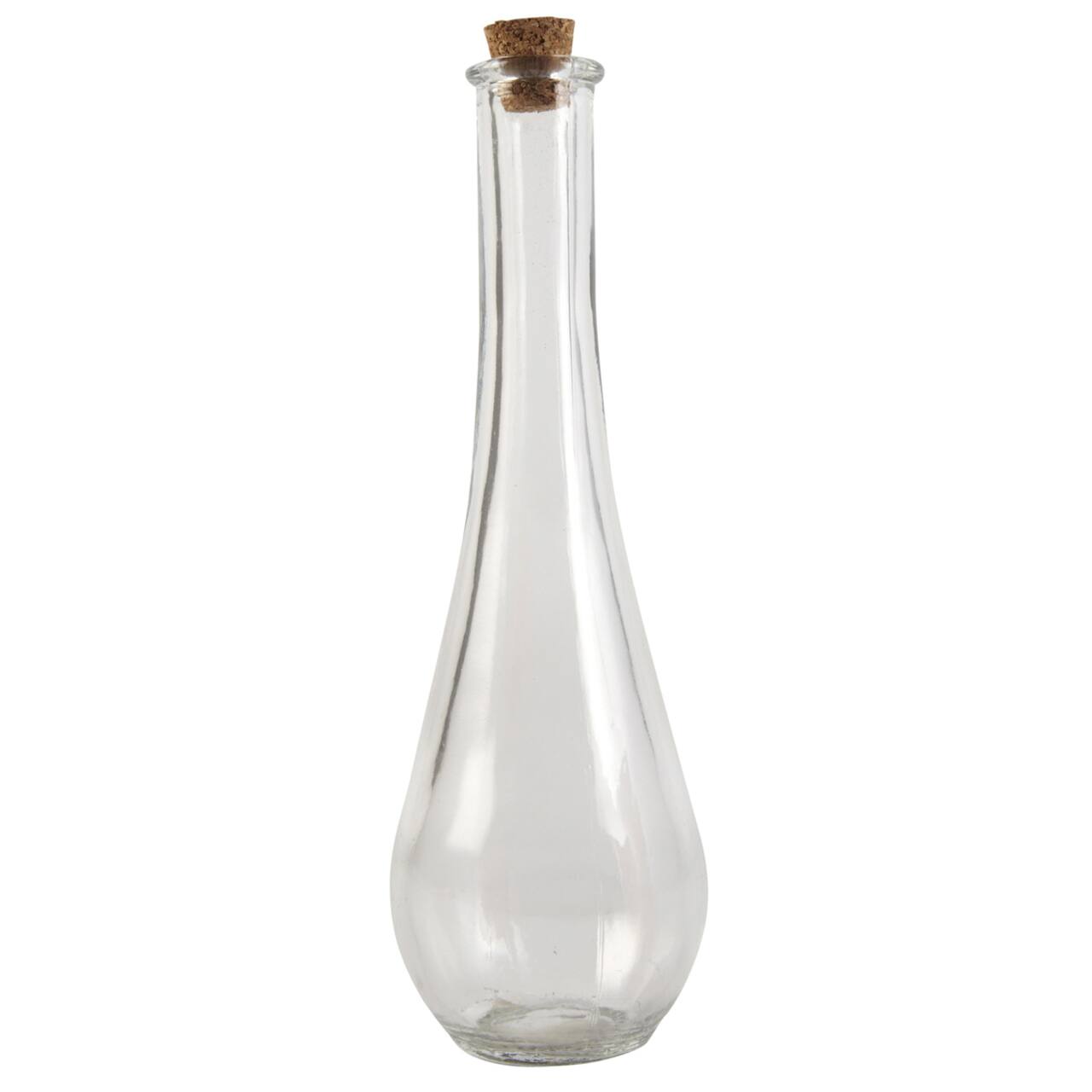 12 Pack: 7&#x22; Clear Glass Teardrop Vinegar Bottle by Ashland&#xAE;